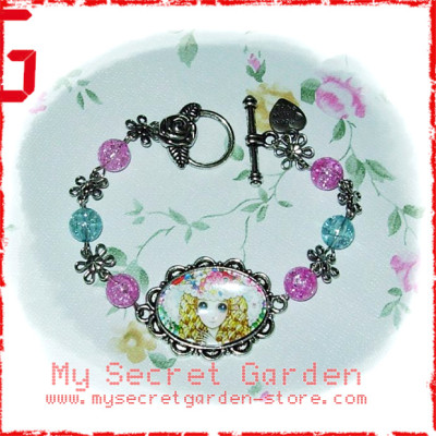 Macoto Takahashi 高橋真琴 anime artwork Cabochon Bracelet 2